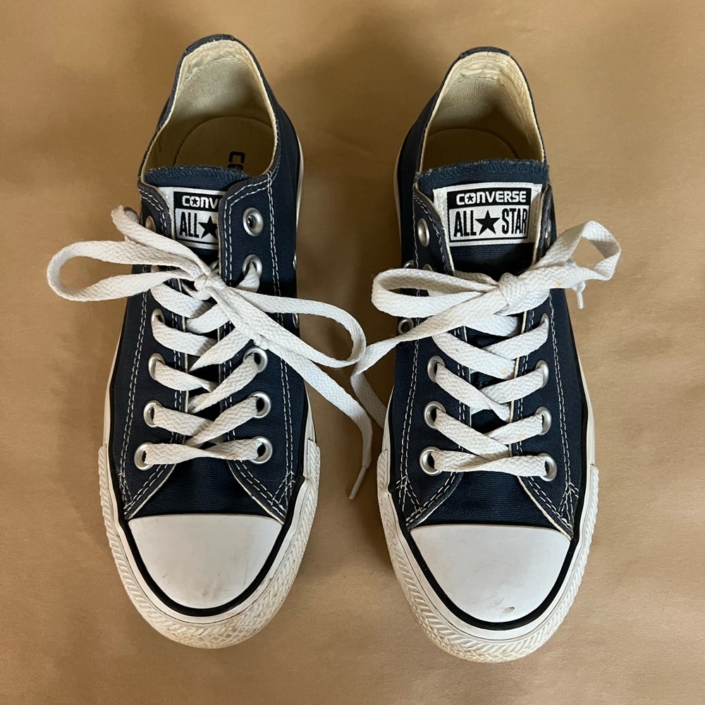 Navy Blue Converse